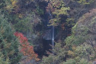 信州新町　不動滝　上段の滝